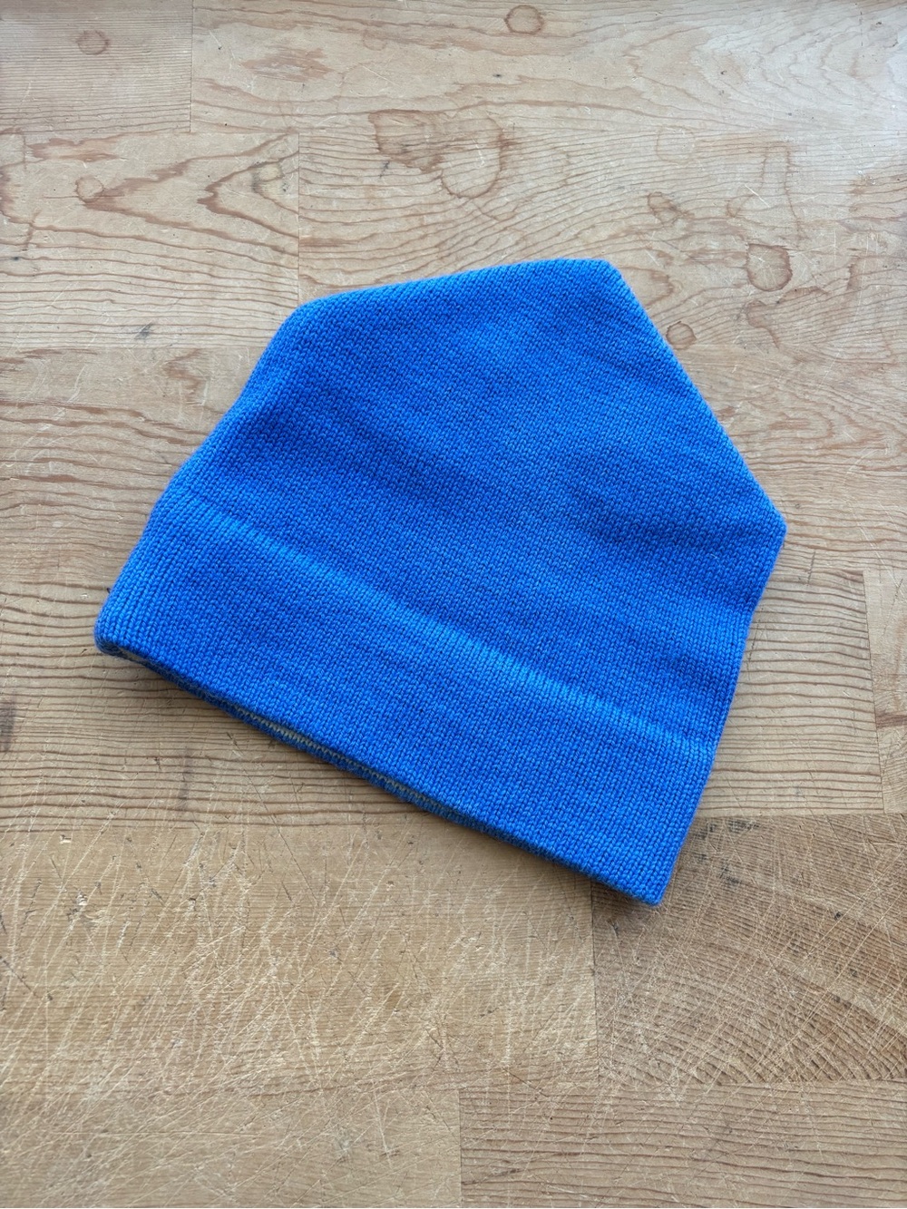 Vintage Obermeyer ski hat blue wool knit winter hat kids L/woman’s S SEE PICS